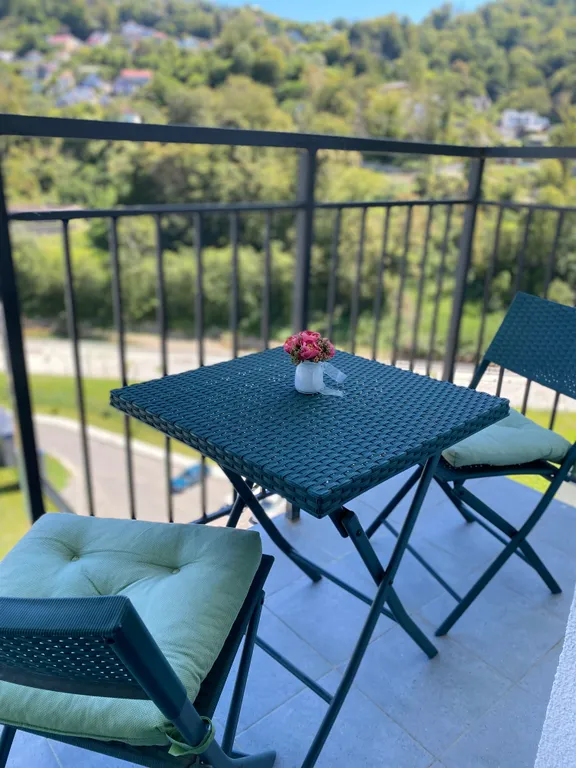 Студия с дизайнерским ремонтом рядом с морем в новом ЖК Летний