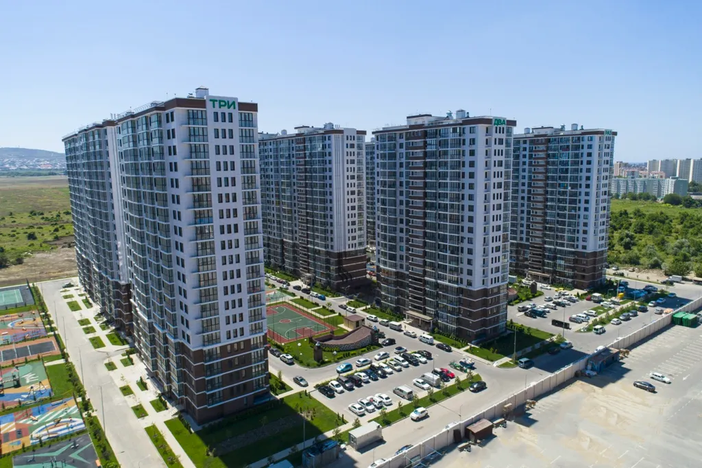 Квартира Квартира Уютная студия в современном ЖК Раз Два Три — Анапа