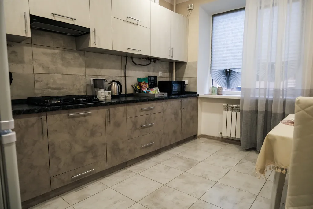 Уют, 1-комнатная квартира с балконом для 3-х гостей