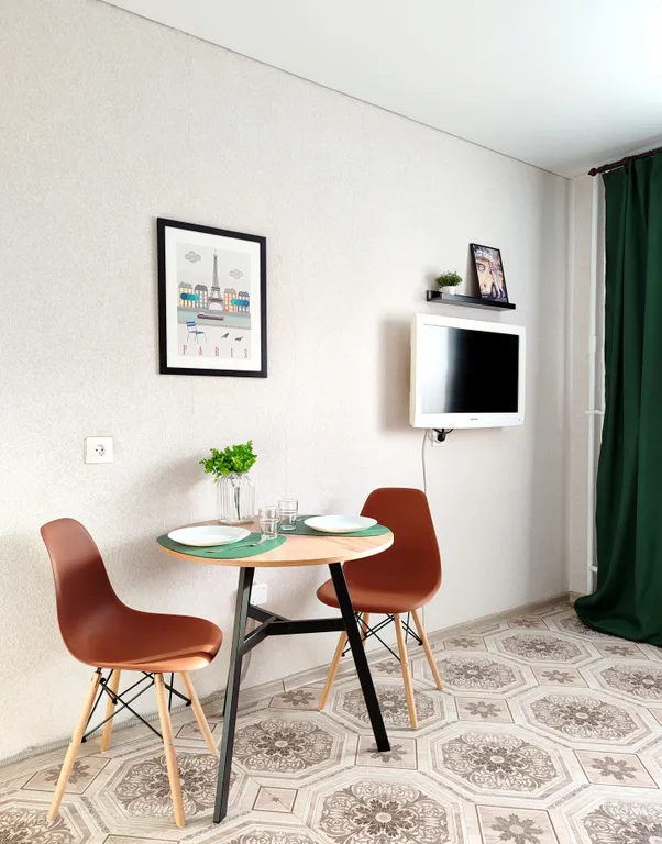 Солнечная студия в центре города