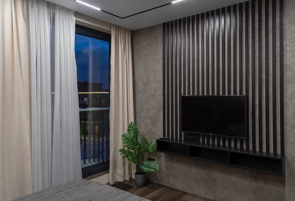 Охта-парк Гранд апарт с двумя спальнями