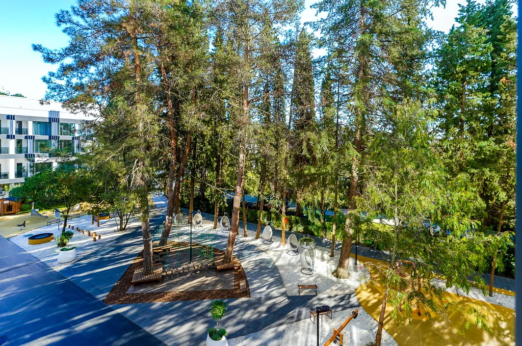 Квартира Апартаменты с бассейном в Сочи — Адлер
