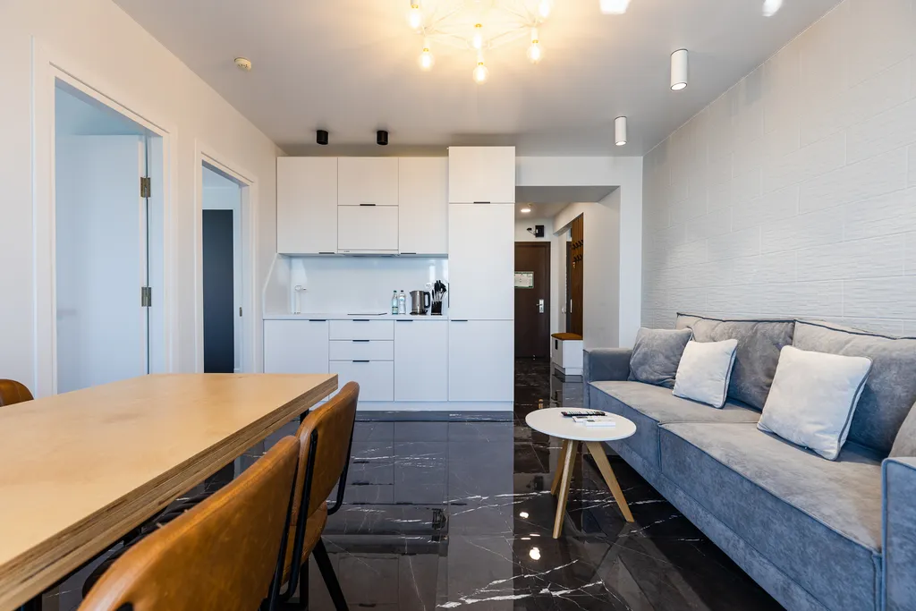 Двухкомнатные апартаменты с видом на море