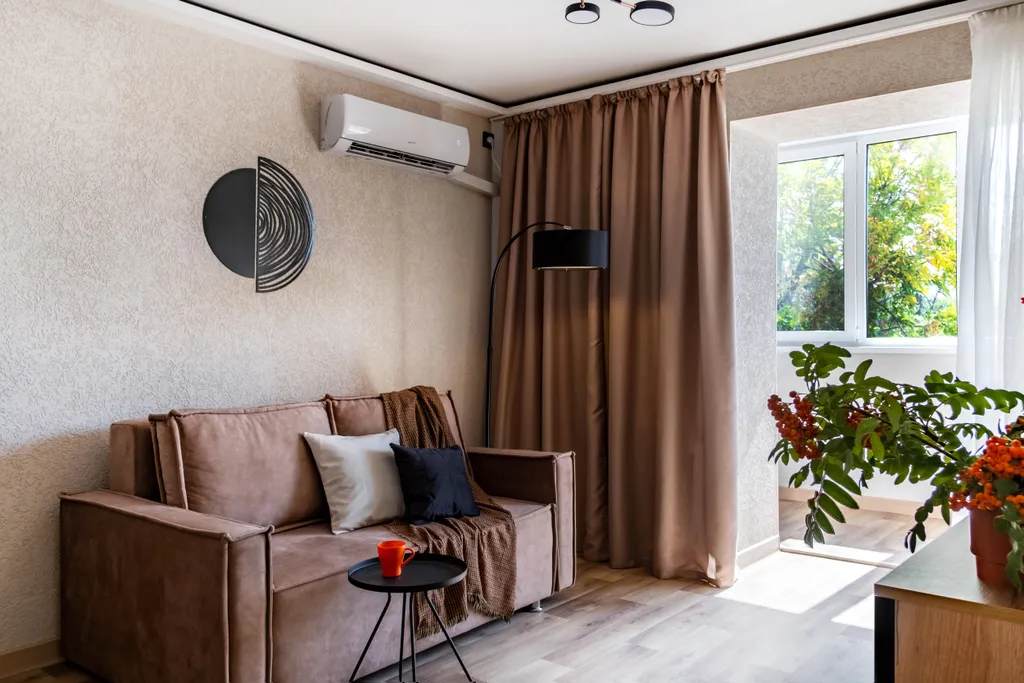 Уютный, с красивым видом апарт