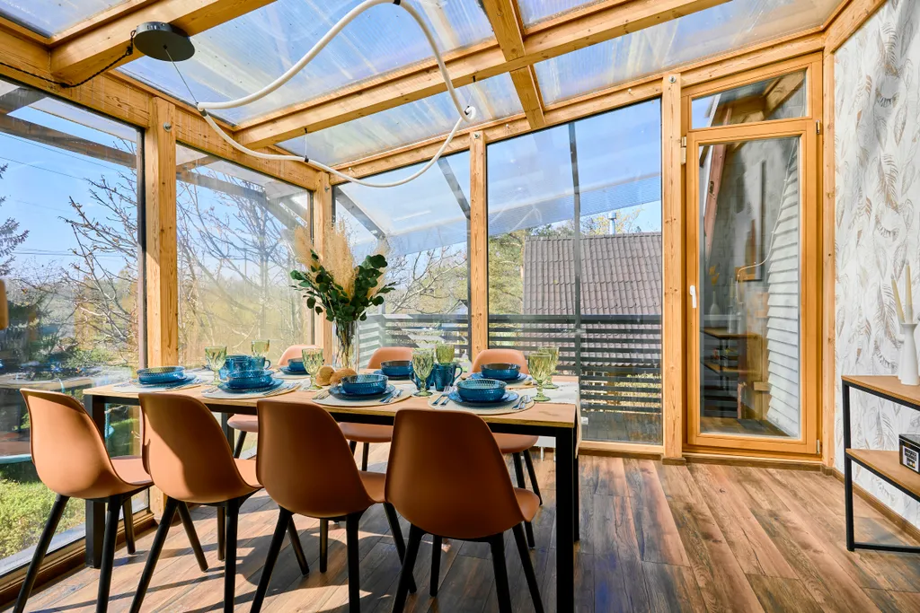 Коттедж Уютный просторный дом с баней для большой семьи — Ропшинские Ключи