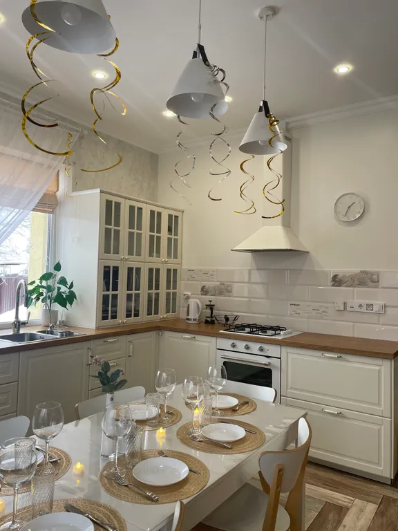 Уютный дом-дуплекс с баней