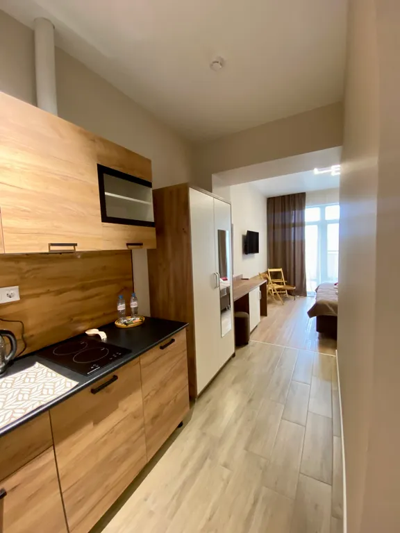 Квартира Квартира 2х местный номер-студия с кухней и видом на бассейн — Анапа