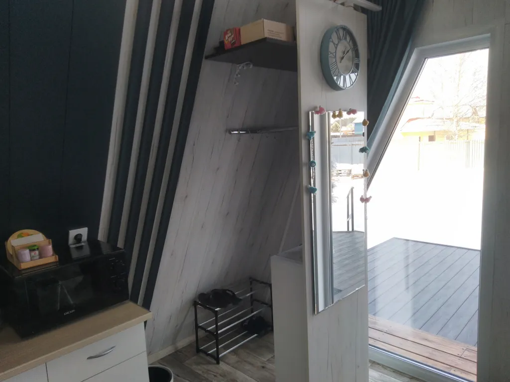 Дом А-фрейм для спокойного семейного отдыха