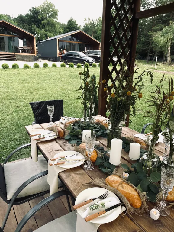 Шале в стиле прованс в центре горнолыжного курорта Архыз