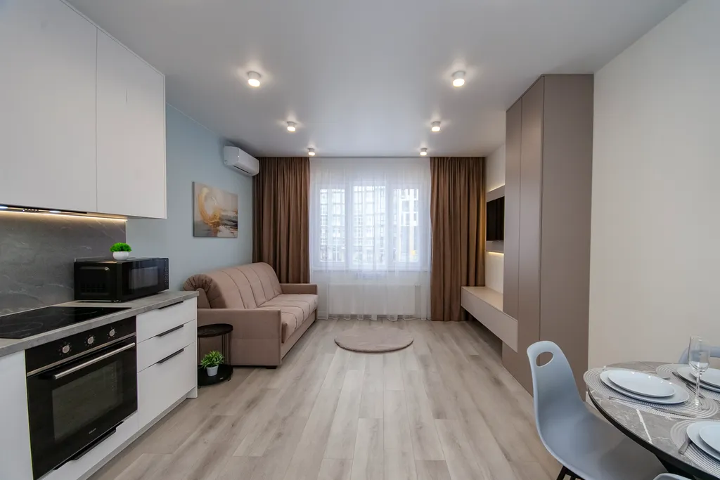 Уютная квартира рядом с аквапарком, аэропортом