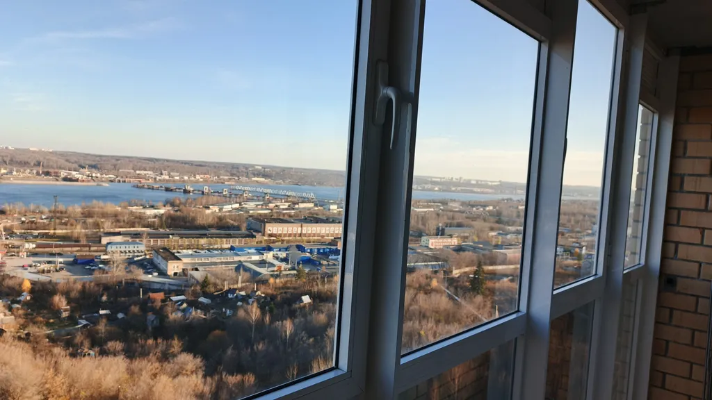 С шикарным видом на р. Каму и г. Пермь