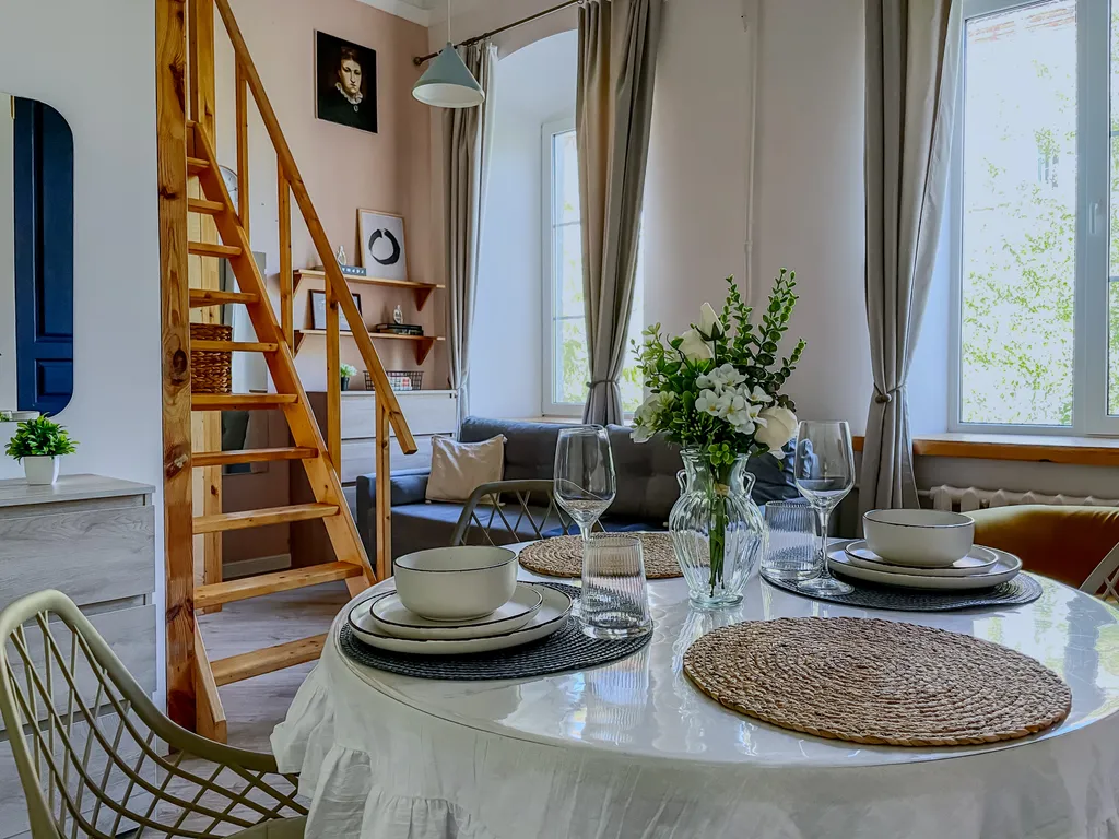 Двухуровневая квартира. Все в пешей доступности