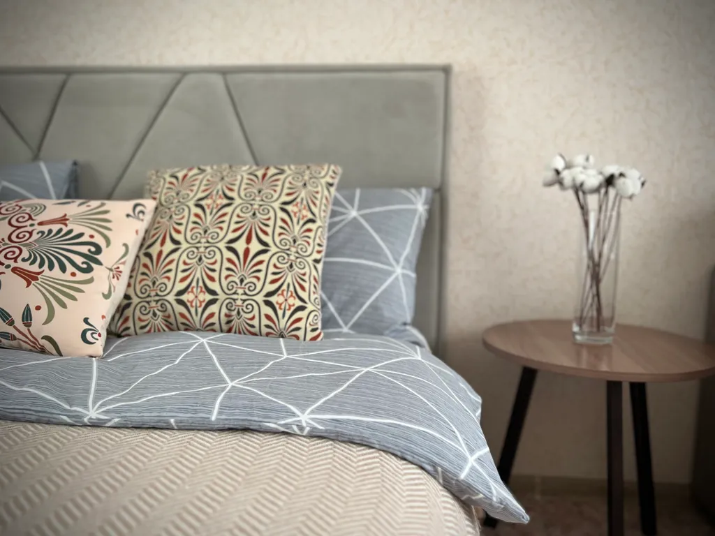 Видовая двухкомнатная квартира в тихом местечке