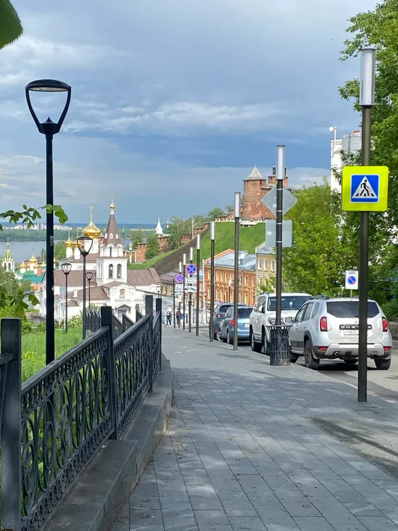 Квартира Квартира в историческом центре города в легендарном радиусном доме — Нижний Новгород