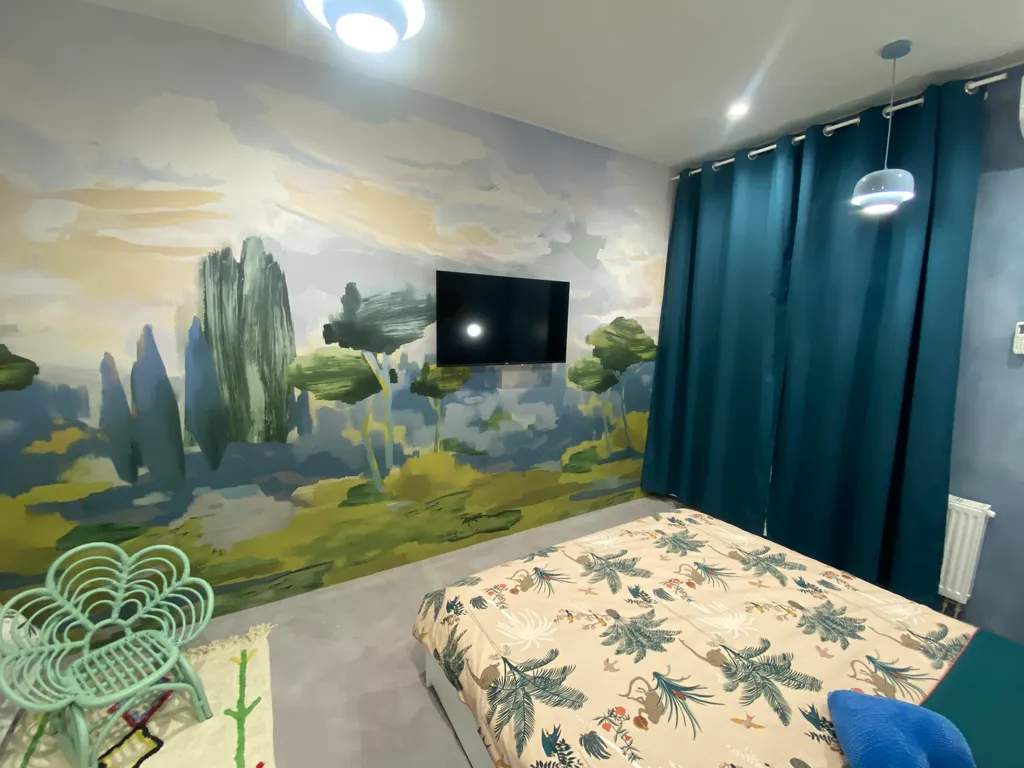 Двухкомнатная квартира с дизайнерским решением