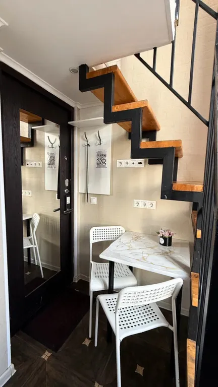 Квартира Квартира Двухуровневая студия у метро Автозаводская — Москва