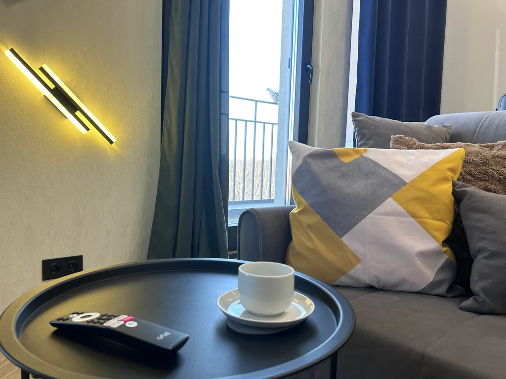 Современная студия с террасой