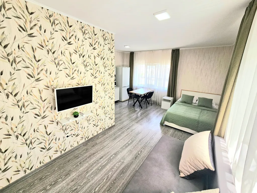 Квартира Квартира Студия в новом доме в тихом районе — Цемдолина