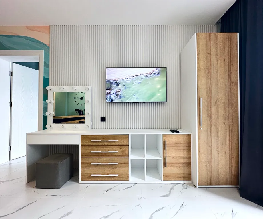 Арт квартира Жираф, 5 минут до моря