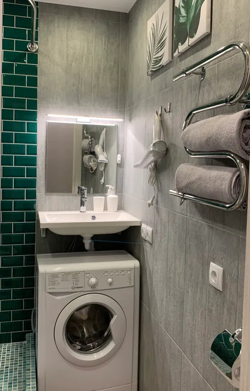 Квартира Квартира Стильная студия у метро — Москва