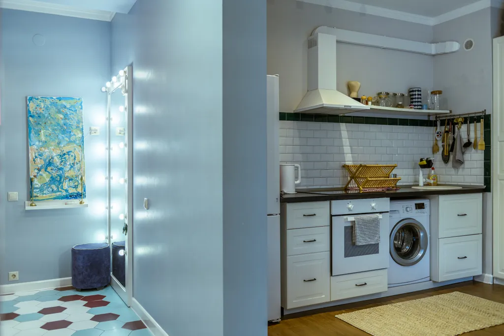 Двухкомнатные апартаменты с 2 балконами, 2 этаж, гамак