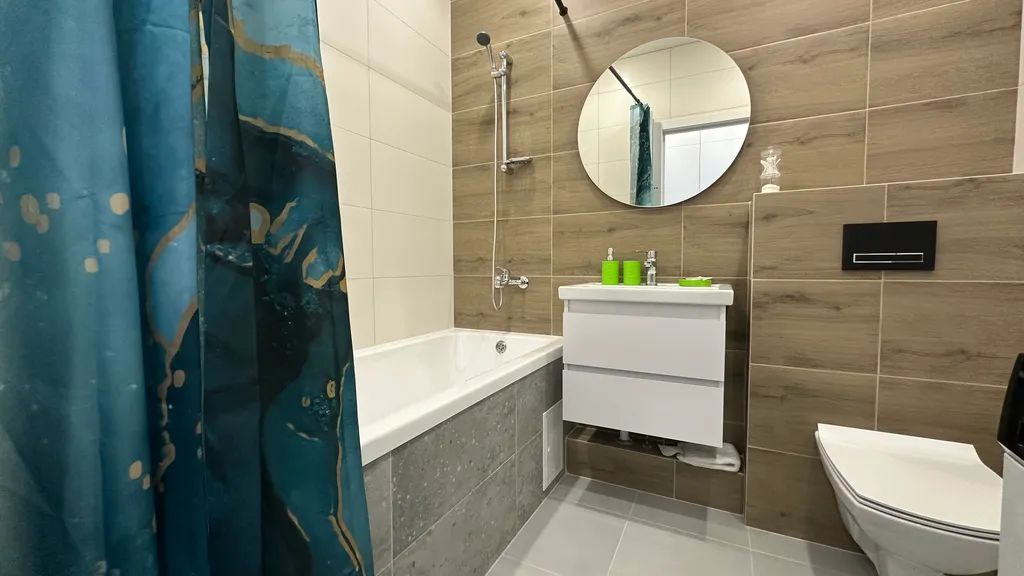 Квартира Квартира Уютная студия с панорамным видом на реку Кубань — Краснодар