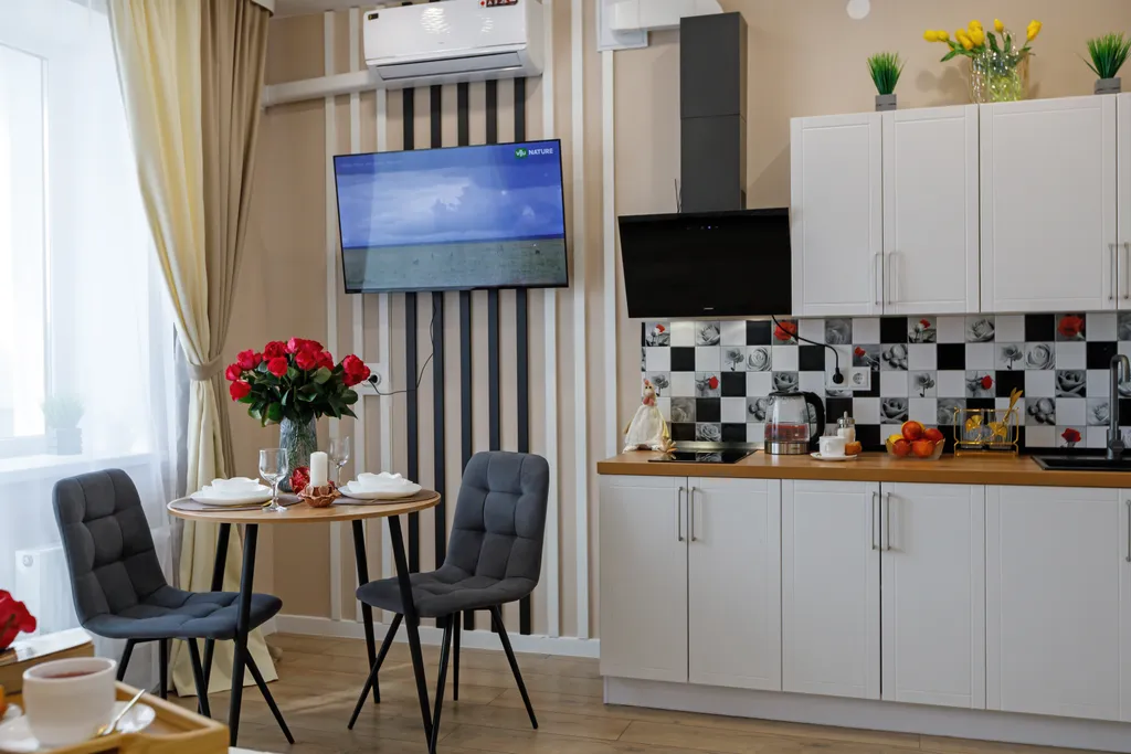 Уютная квартира с дизайнерским ремонтом