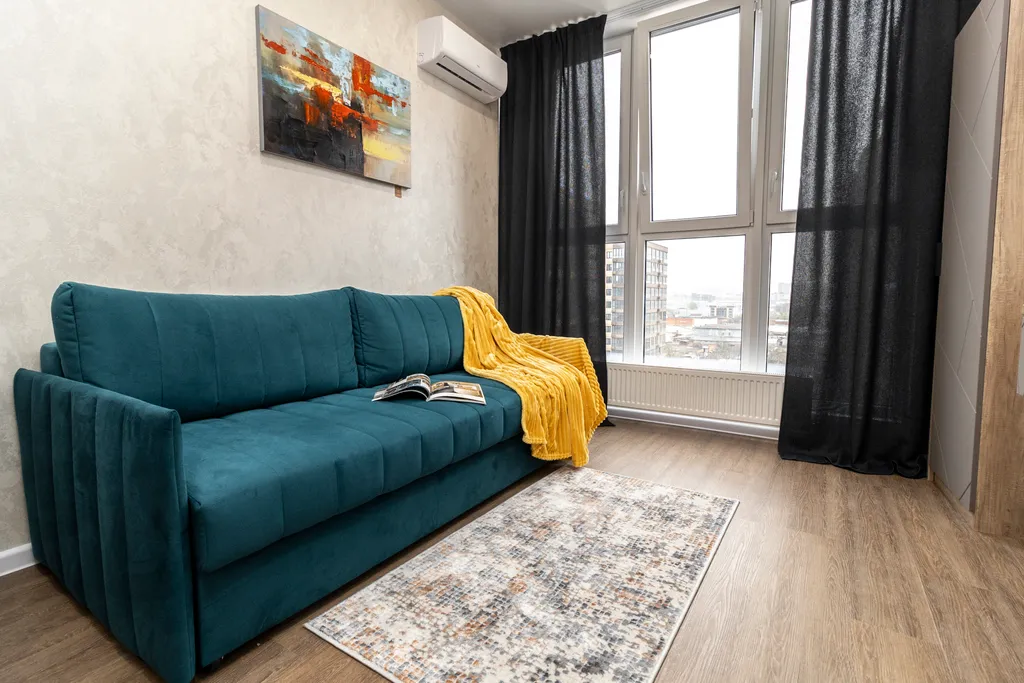 Квартира Квартира Яркая студия с диваном — Краснодар