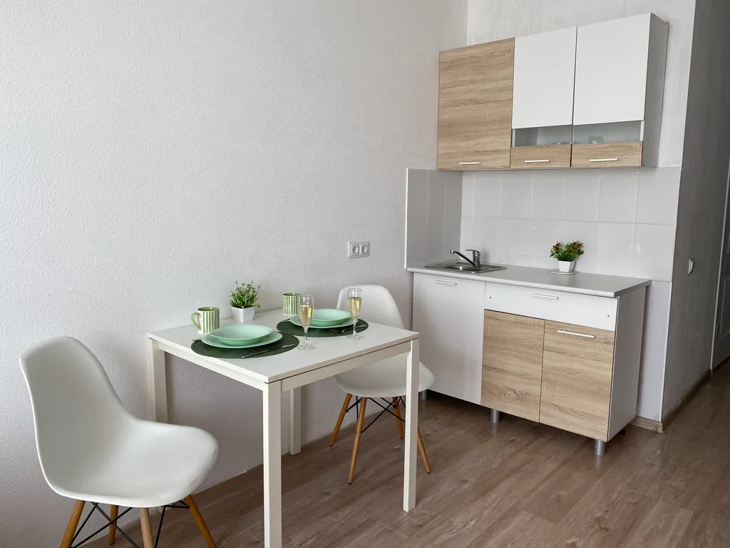 Уютная квартира-студия с видом на Москва реку