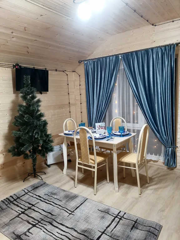 Коттедж Барнхаус с видом на красивый пейзаж Домбайских гор — Теберда