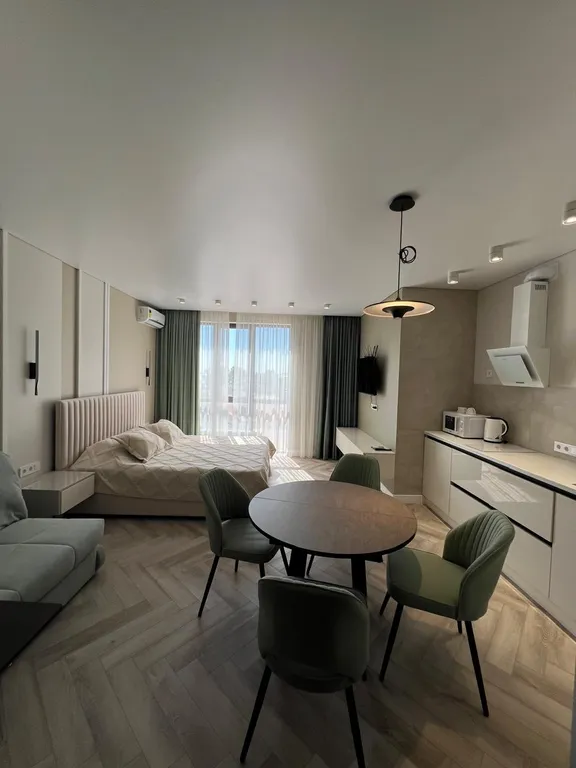 Апартаменты-студия для 4х гостей на 1-ой береговой линии