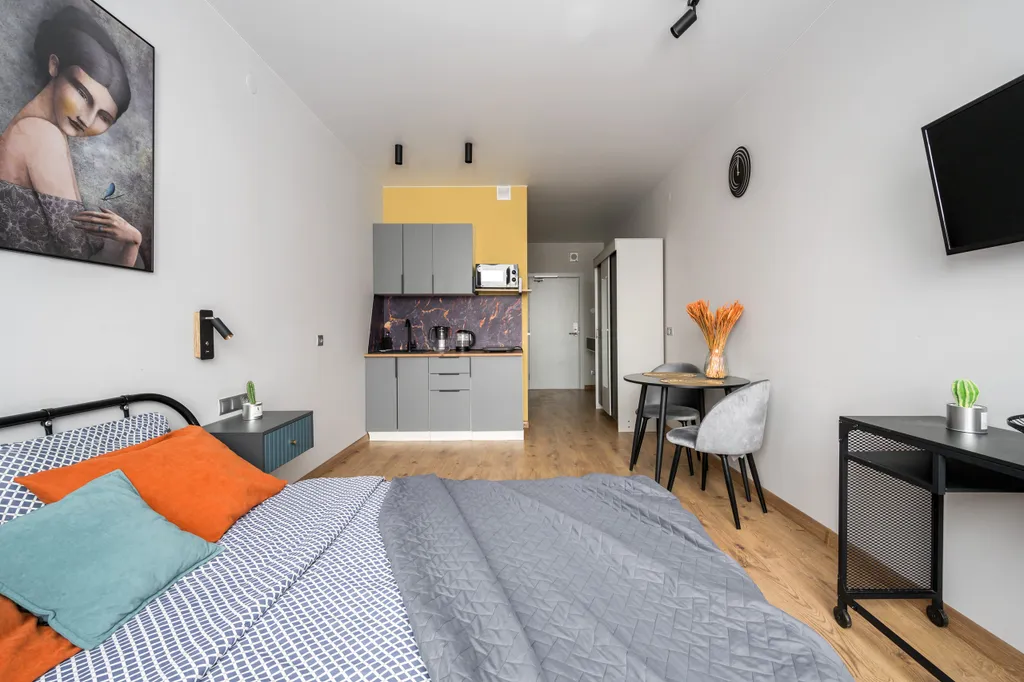 Квартира Квартира Студия в ЖК Кировский Авенир у метро Автово — Санкт-Петербург