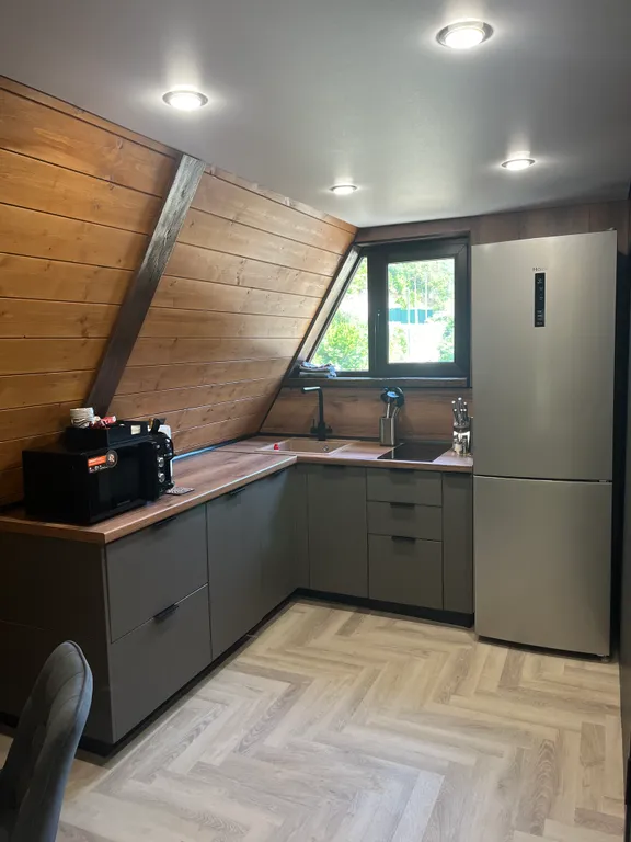 Треугольный дом в стиле A-frame