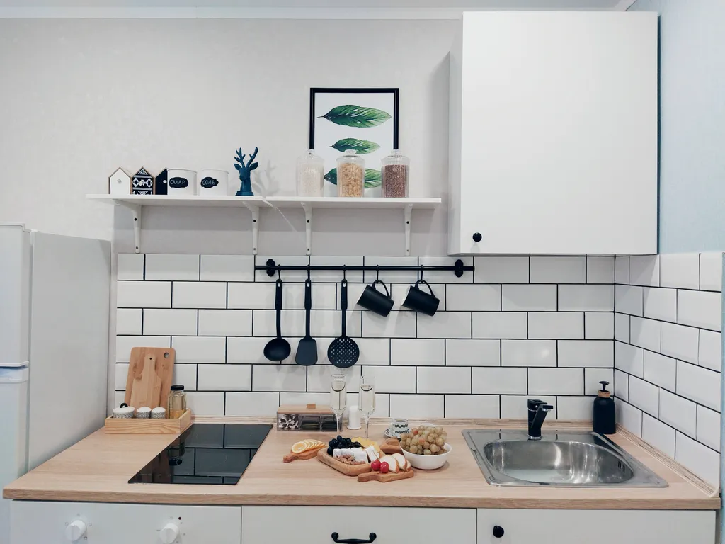 Новые апартаменты в скандинавском стиле с кондиционером