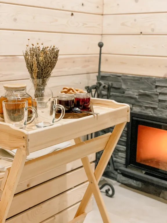 Коттедж Уютный домик с баней и купелью рядом с городом — Санкт-Петербург