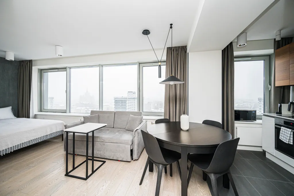 Квартира Видовые апартаменты студия — Москва