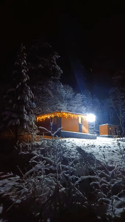 Новый гостевой дом и баня у Горного парка