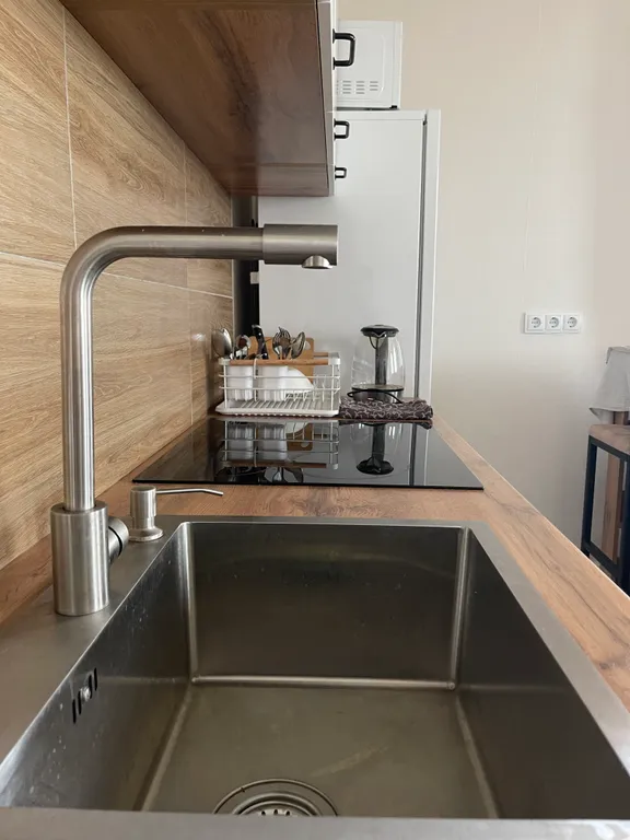 Квартира Квартира Просторная студия в новом ЖК рядом с парками — Пушкин