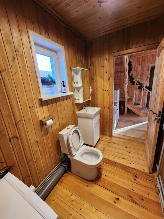 Дом с баней рядом с городом