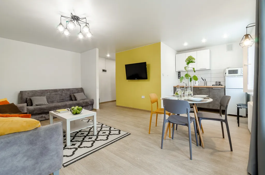 Двухкомнатная квартира в центре с кондиционером