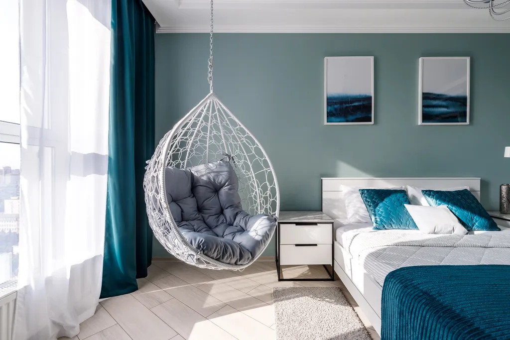 Квартира Квартира с качелей-коконом и видом на город с 23 этажа — Краснодар