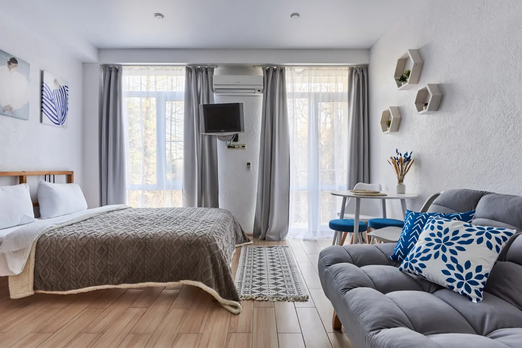 Квартира Квартира Милая студия на Цветочной — Сириус