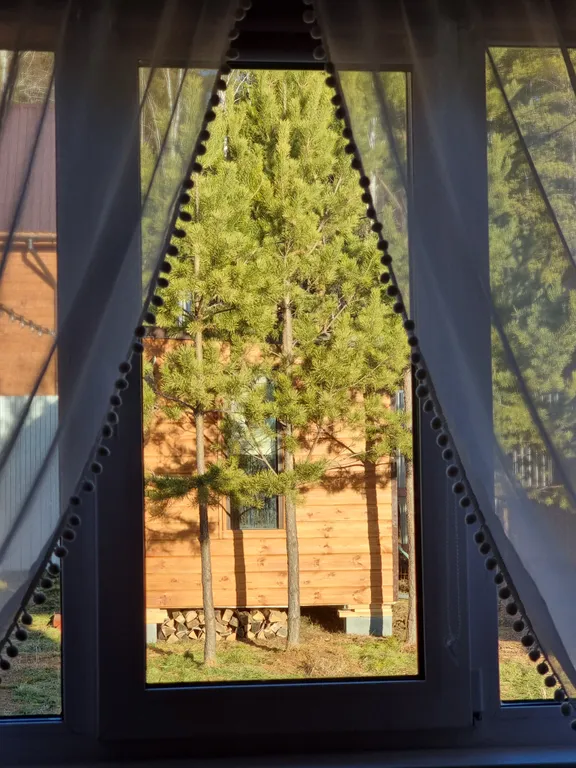 Просторный домик вблизи леса с баней