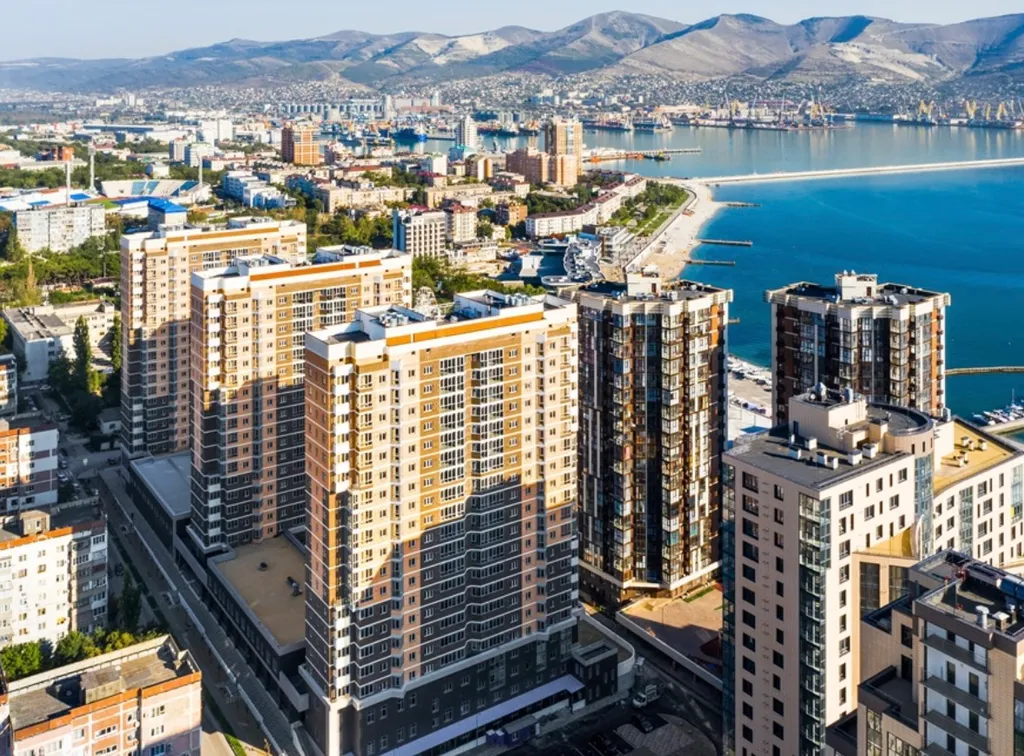 Квартира Квартира Светлая и просторная студия у моря — Новороссийск