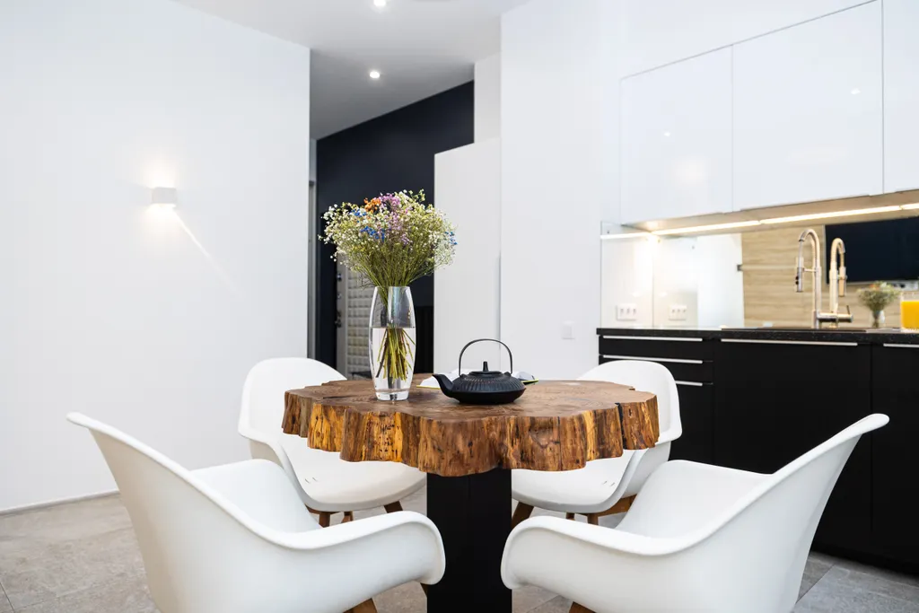 Современные дизайнерские апартаменты с потрясающим видом на горы