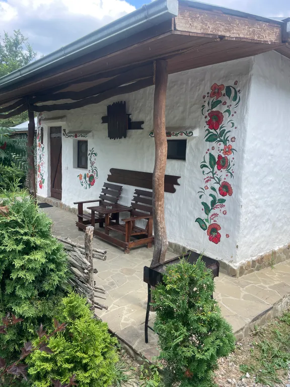 Саманный домик