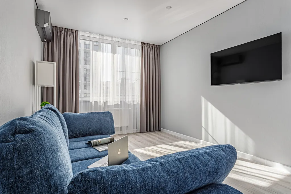 Премиальные двухкомнатные апартаменты с шикарным видом на город