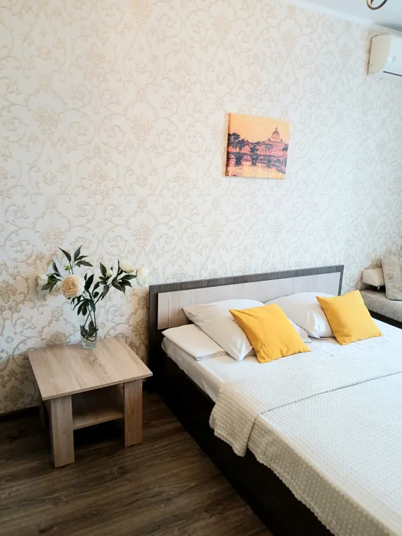 Квартира с видом на город, в центре левого берега