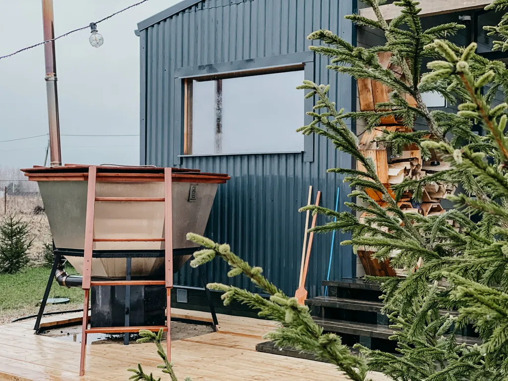 Коттедж Дом с русской баней и сибирским чаном — Можайск