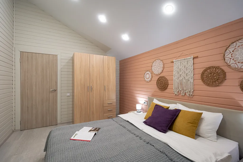 Изумрудный - дом с игровой зоной и костровой чашей